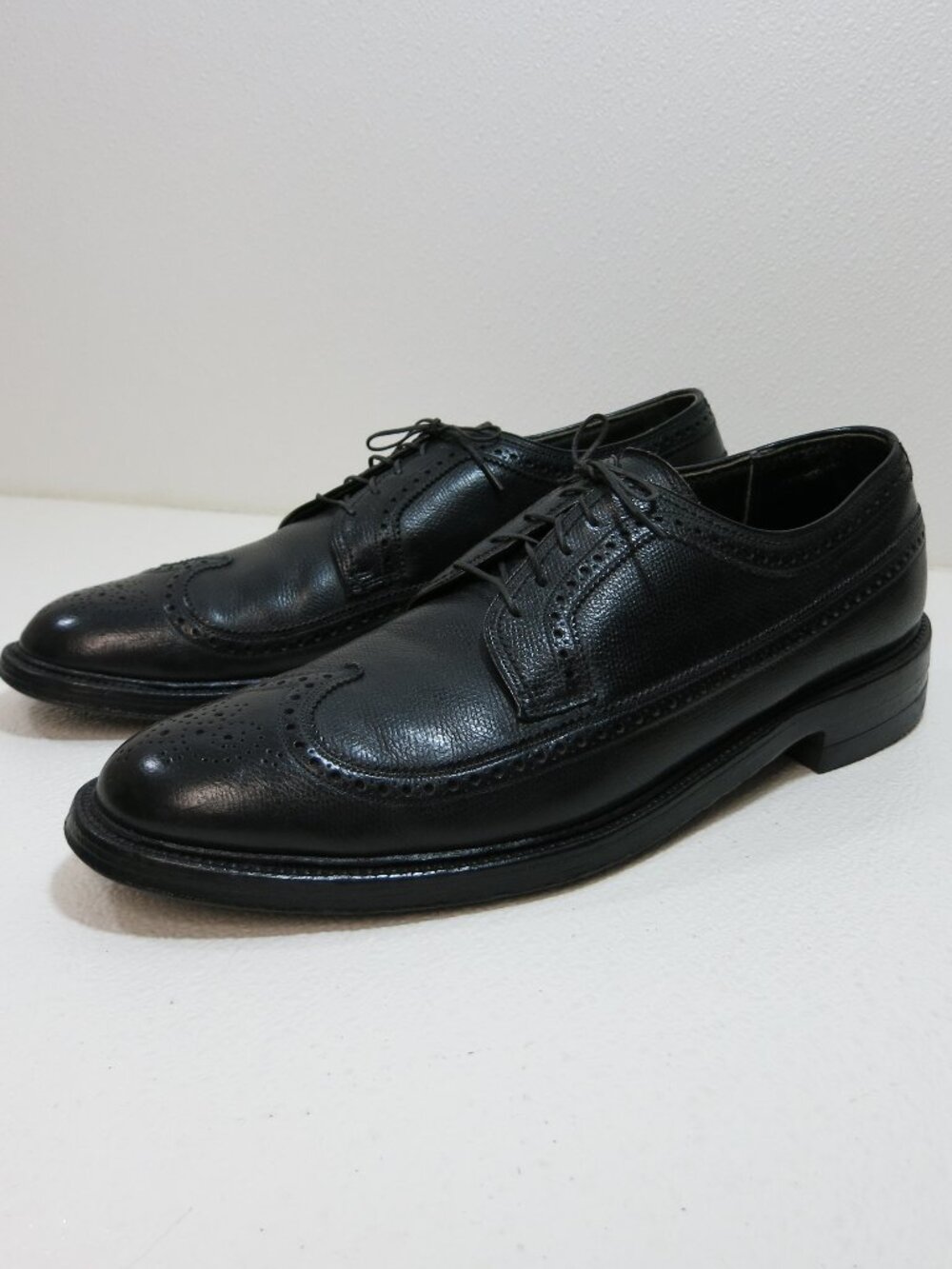 Sears Premier Collection Brogue Wingtip Leather Dress Oxford 11